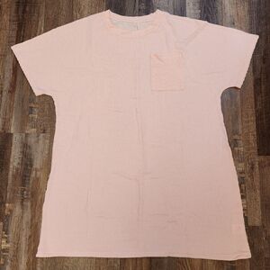 Pink T-shirt Dress with Front Pocket Size 2X NWOT